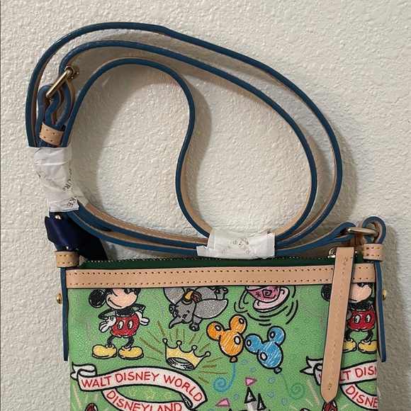 Dooney & Bourke Green Disney Crossbody Bag - NWT! - Picture 5 of 10